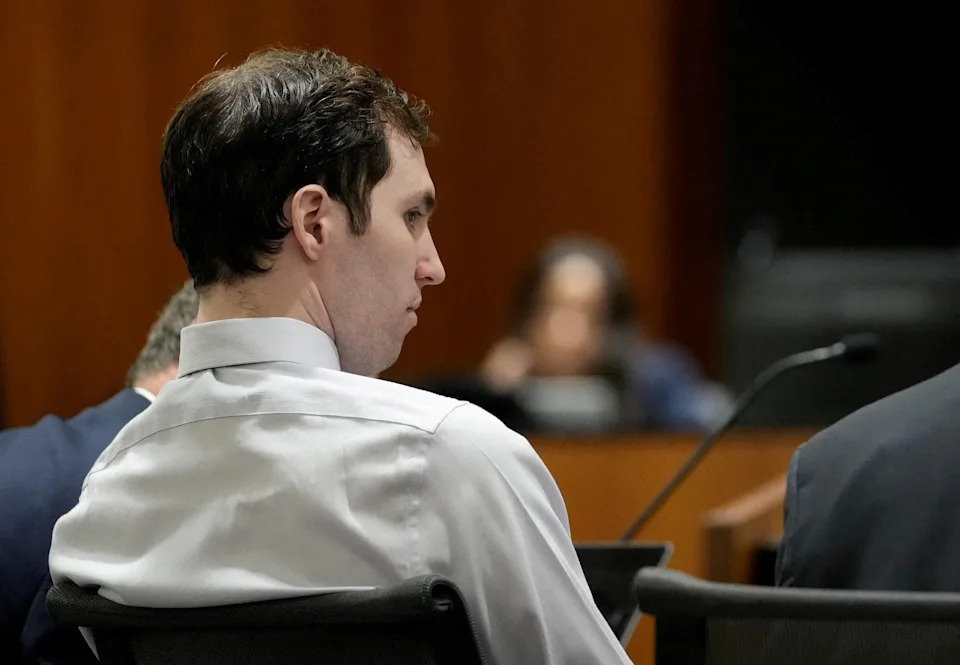 Tyler Robinson, accused in the fatal shooting of conservative activist Charlie Kirk, attends a hearing at the 4th District Court in Provo, Utah, on June 12, 2026. / Credit: Francisco Kjolseth/Pool via REUTERS