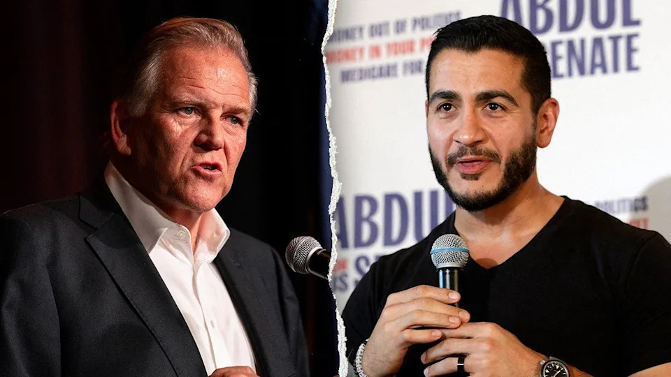 Mike Rogers and Abdul El-Sayed