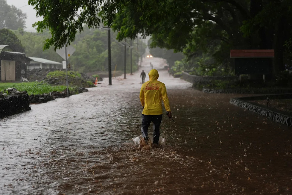 US Hawaii Extreme Weather Nolo