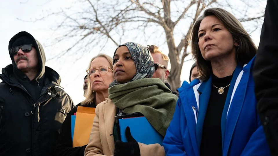 Ilhan Omar and Angie Craig