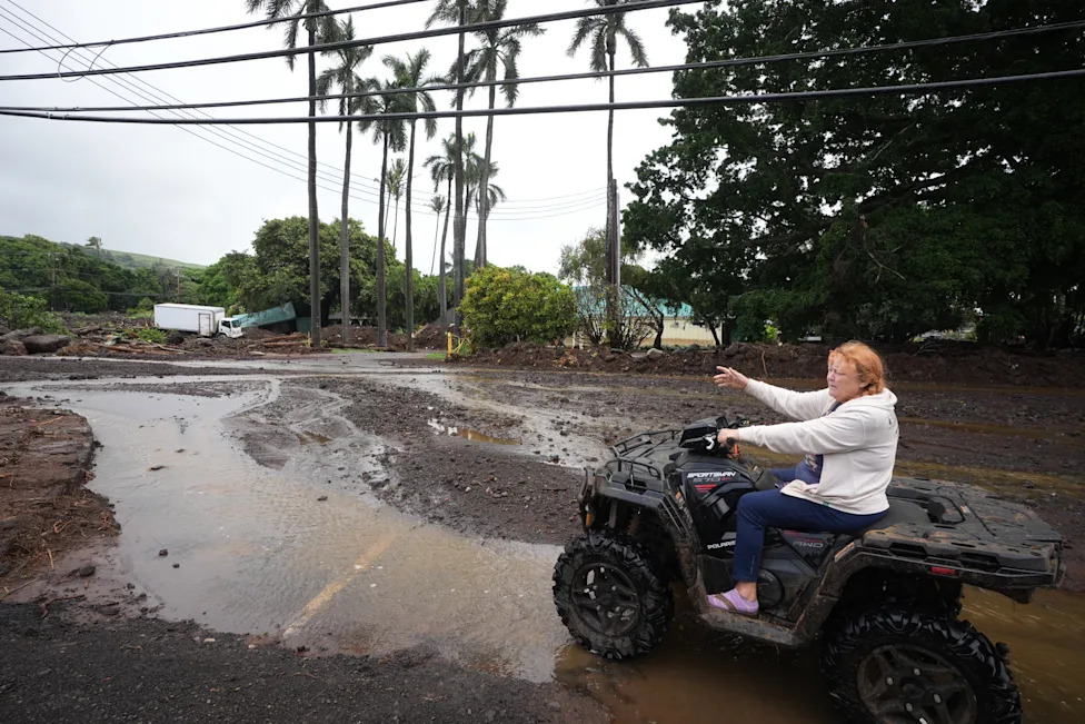US Hawaii Extreme Weather Nolo