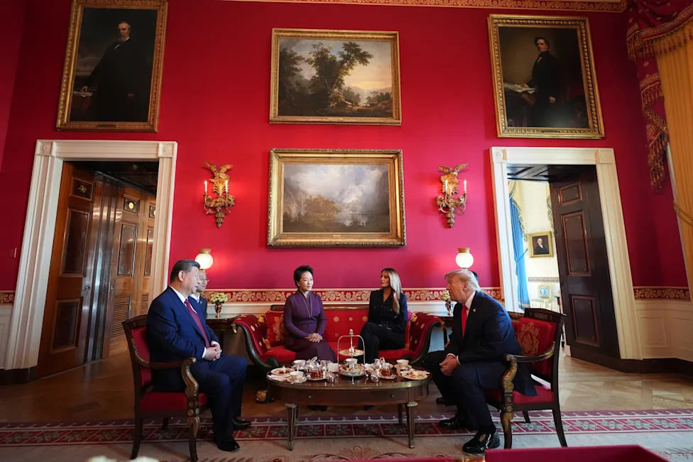 APTOPIX Trump Xi