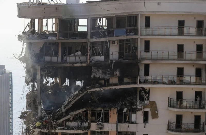 Russian drone attack in Odesa