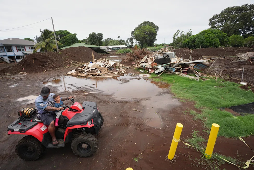 US Hawaii Extreme Weather Nolo