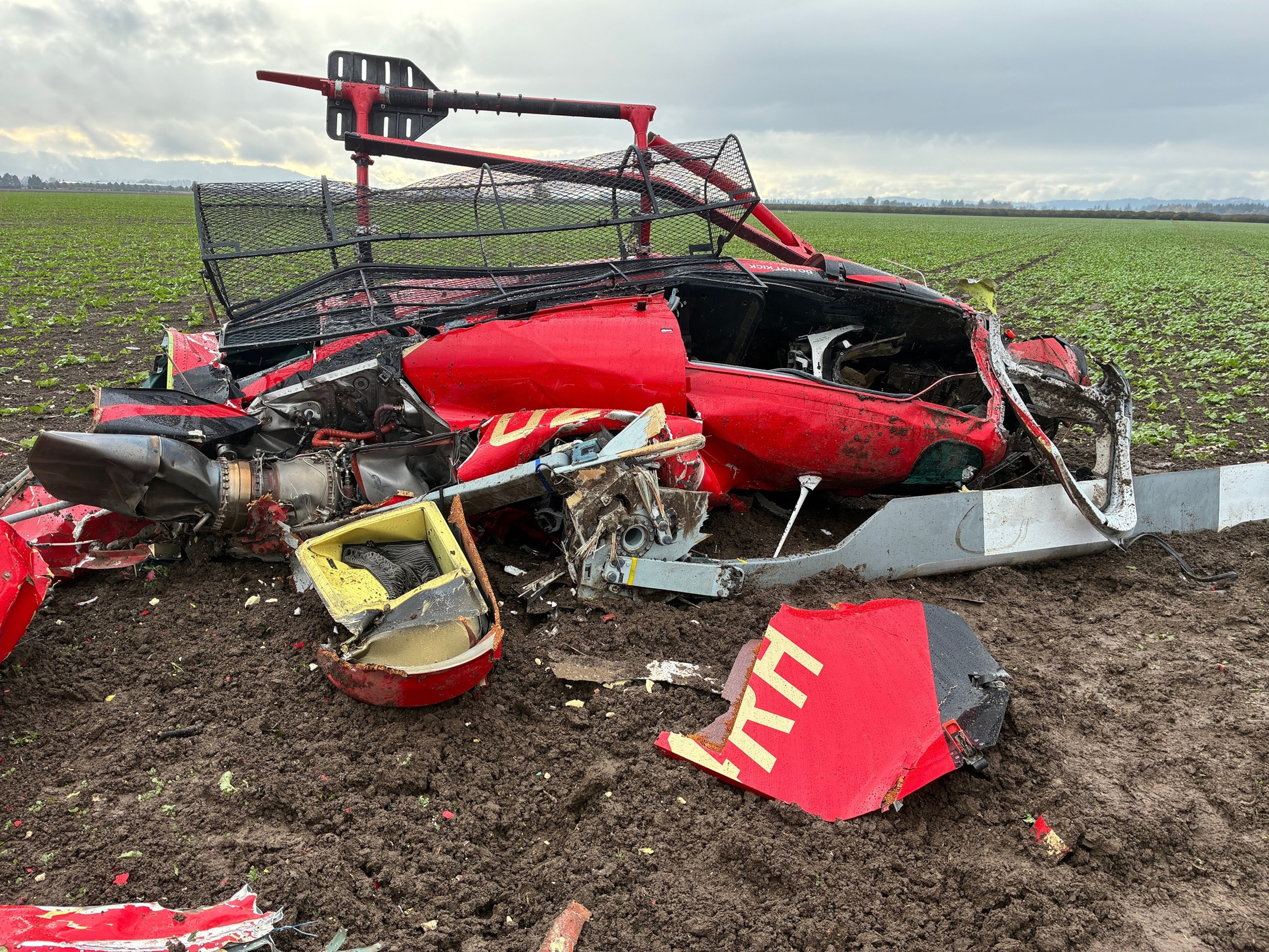 PHOTO: Oregon Helicopters Midair Collision